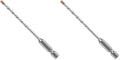 Bosch 1/8 in. X 3 in. Hex Shank Hammer Drill Masonry Bit LBHX001 (Pack of 2) - size: 1 Count (Pack of 2)