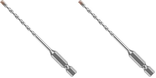 Bosch 1/8 in. X 3 in. Hex Shank Hammer Drill Masonry Bit LBHX001 (Pack of 2) - size: 1 Count (Pack of 2)