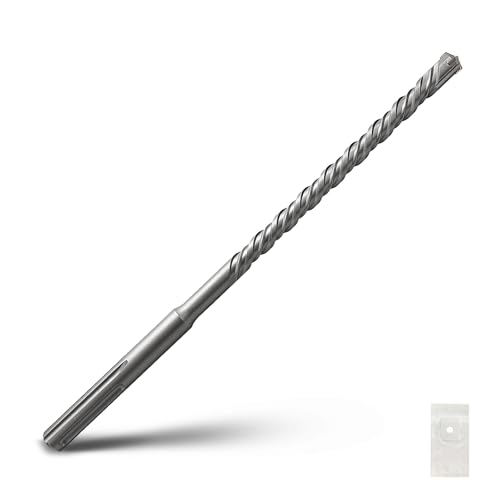 5/8 x 13.4 SDS Max Rotary Hammer Drill Bit, 16x340mm Masonry Drill Bit | Carbide Tip Concrete Drill Bit for Masonry, Brick, Stone, Concrete - size: 16mm ( 5/8 in ) Diameter, style: Length :340mm / 13.4 inch