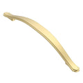 Alzassbg Brushed Gold Cabinet Pulls and Handles 10 Pack, AL3028MGP - color: Brushed Gold, size: 6-1/4" Hole Center