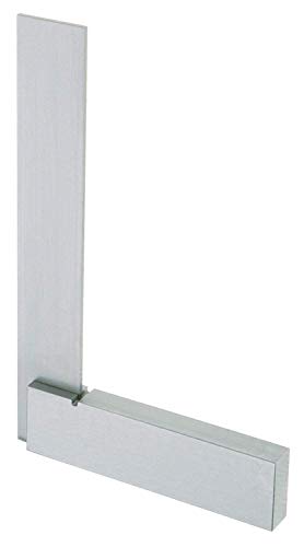 Steelex 4-Inch Precision Square, Silver, Hardened and Tempered Steel Construction - size: 4-Inch
