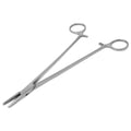 Mayo Hegar Needle Holder Driver with Cross Serrated Jaws Made of Stainless Steel Comes in Multi Position Locking Mechanism Clamping Pliers (10 Inch) - size: 10 Inch
