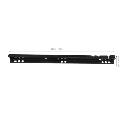Angoily 12 Inch Bottom Mount Drawer Slides Metal Sliding Rail Hardware Accessories Pair for Smooth Furniture Drawer Operation and Easy Installation