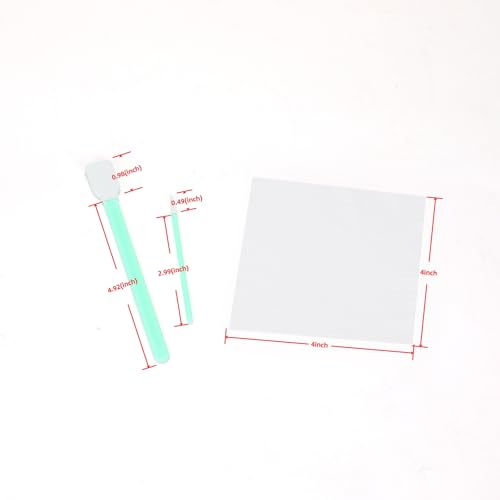 Cleaning kit for Scanners Printers with 4x4inch Lint Free Cleaning Cloths ＆ Cleanroom Polyester Cleaning Swabs