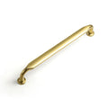 12 Pack Brushed Gold Zinc Alloy Cabinet Handles - 6.3''(160mm) Hole Center Cabinet Pull Hardware for Bedroom, Kitchen L101 - color: Brushed Gold, size: 6.3'' Hole Center