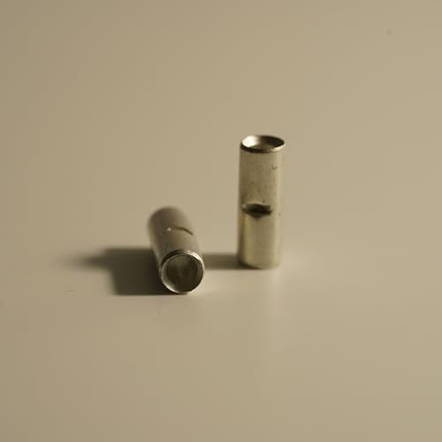Heat Shrink Butt Connectors, Crimp and Solder, 24-22 AWG, 100PCS - color: White, size: White [24-22 AWG]