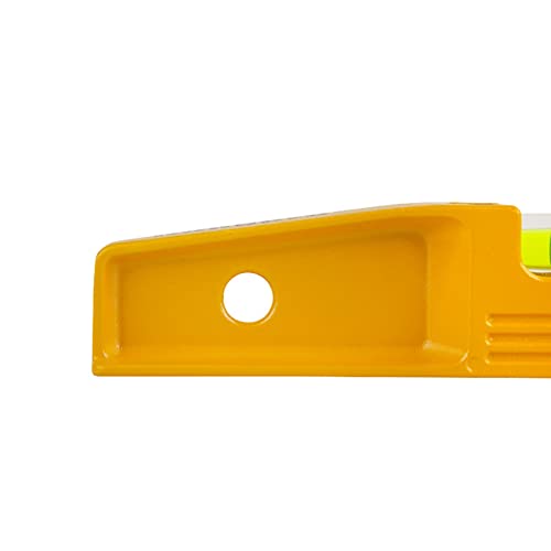 Spirit Level - 10 Inch Magnetic Box Level, 2-Different Bubble 90/180 Measuring, Shock Resistant