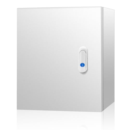 Electrical Junction Box 20x20x8, NEMA 4X IP66 Steel Enclosure Box - size: 20 x 20 x 8''