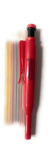 Nebula Engineering Premium Carpenter’s Pencil Set – Built-In Sharpener, Protective Cap, and Deep Hole Design for Precise Marking in Woodworking, Construction, and DIY Projects