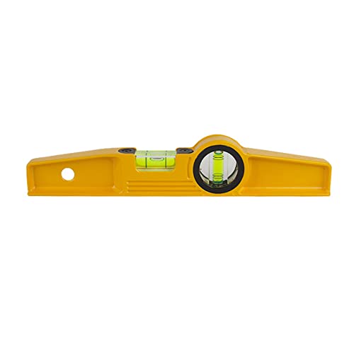 Spirit Level - 10 Inch Magnetic Box Level, 2-Different Bubble 90/180 Measuring, Shock Resistant