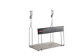 Rubbermaid Garage FastTrack Recycled Cardboard Holder, Wall Mounted Recycling System, Holds up to 20 pounds, Satin Nickel, for Home/Garage - style: Cardboard Holder