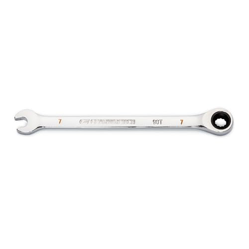 GEARWRENCH 7mm 90T 12 Point Ratcheting Combination Wrench | 86907 - size: 7mm