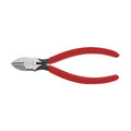 Klein Tools D202-6 Pliers, Diagonal Cutting Pliers with Tapered Nose, Induction Hardened Knives and Hot Riveted Joint, 6-Inch - size: 6-Inch, style: Tapered Nose