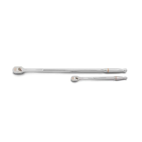 GEARWRENCH 2 Pc 1/4" & 3/8" Dr 120XP X-Long Handle Ratchet Set | 81271XP - style: Long Handle