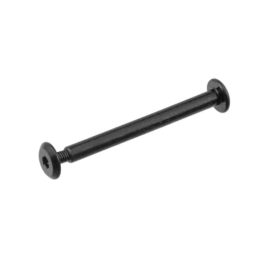 20 Sets M3 x 40mm Binding Post Screws,Hex Drive Rivet Socket,Black - size: M3 x 40mm
