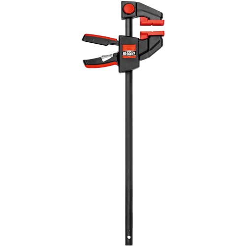 BESSEY EHK SERIES - 600 lb Clamping Force - 24 in - EHKXL24 Trigger Clamp Set - 3.625 in. Throat Depth - Wood Clamps, Tools, & Equipment for Woodworking, Carpentry, Home Improvement, DIY - size: 24 in., style: 600 lb force