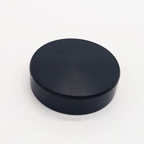 GEONASSUR 30mm Circular Bullseye Bubble Level, Aluminum, Black - color: Black