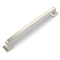 Amerdeco 10 Pack Brushed Satin Nickel 10 Inch(254mm) Hole Centers Kitchen Cabinet Pulls Hardware Kitchen Handles for Cabinets Cupboard Handles Drawer Pulls - color: Brushed Satin Nickel, size: 10" hole center
