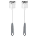 MR.SIGA Long Handle Bottle Brush, Non-Scratch Water Bottle Brush Cleaner - color: Gray