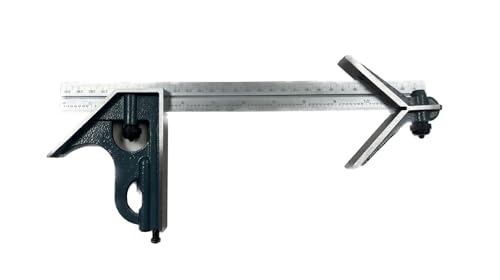 HHIP 4901-0314 3 Piece Combination Square Set, 0-12" Blade - size: 3 Piece, 0-12" Blade
