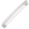 COTYKILEY 10 Pack 6.3 Inch(160mm) Brushed Satin Nickel Cabinet Handles Kitchen Cabinet Pulls Cabinet Door Handles Kitchen Cabinet Hardware - color: Brushed Satin Nickel, size: 6-1/4" Hole Center（160MM）