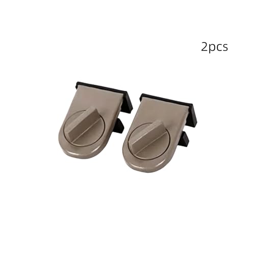2pcs Heavy-Duty Aluminum Locks for Sliding Doors and Windows, Anti-Theft, Anti-Pinch and Anti-Drop Design