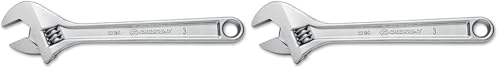 Crescent 12" Adjustable Wrench - Carded - AC212VS, Chrome (Pack of 2) - size: 1 Count (Pack of 2)