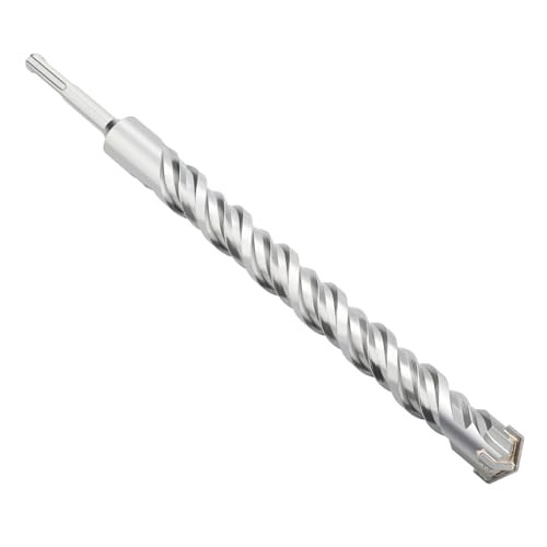 2 Pcs 25/32"x 12.2"(20x310mm) SDS Plus Rotary Hammer Bit for Concrete - size: 25/32 in x 12.2 in (20 x 310mm)
