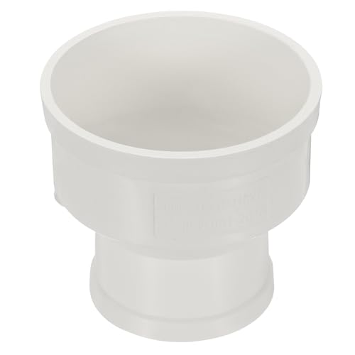 PATIKIL 110mm to 75mm Duct Reducer PVC Pipe Increaser Adapter Airflow Tube - size: 110mm to 75mm