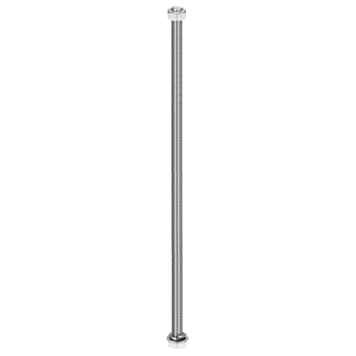 MECCANIXITY M10 x 300mm 304 Stainless Steel Hex Head Screws Bolts, Nuts, Flat & Lock Washers Assortment Kit, Fully Threaded, Bright Finish for Home, Electronic, Machine, 1 Sets - size: M10 x 300mm