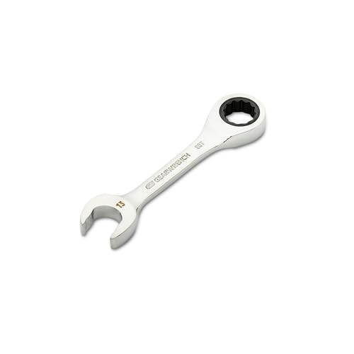 GEARWRENCH 13mm 90-Tooth 12 Point Stubby Combination Ratcheting Wrench | 86843 - style: 13mm