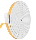Self-Adhesive High Density Foam Insulation Strips - 1/2in x 3/8in x 16.5Ft Weatherstrip with Strong Adhesive for Door and Window Soundproofing - size: 1/2in x 3/8in x 16.5Ft
