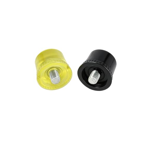 Small Rubber Mallet Hammer – 30 mm Lightweight Double-Sided Rubber and Plastic Head | Non-Slip Ergonomic Grip | Durable, Scratch-Free Tool for Jewelry Making & Repair, Delicate Craft, Furniture Setup