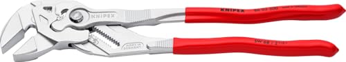 KNIPEX Tools - Pliers Wrench, Chrome (8603300), 12-Inch - size: 12-Inch, style: Wrench, Chrome