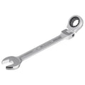 9mm Flex-Head Ratcheting Combination Wrench, 9mm Metric - size: 9mm