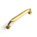 12 Pack Brushed Gold Zinc Alloy Cabinet Handles - 3.8''(96mm) Hole Center Cabinet Pull Hardware for Bedroom, Kitchen L101 - color: Brushed Gold, size: 3.8'' Hole Center