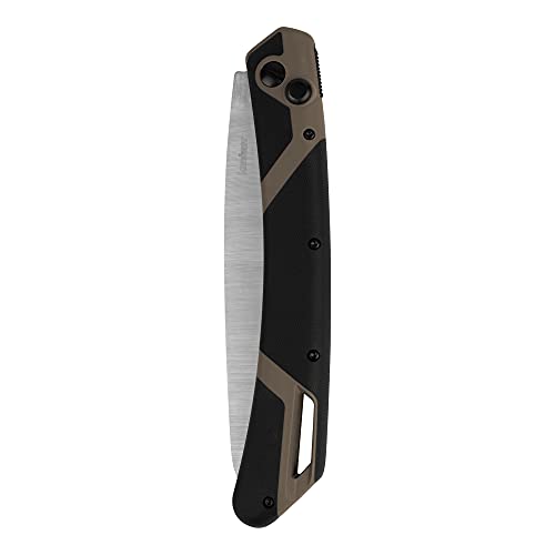 Kershaw Taskmaster Saw 2, Tan and Black, 7 Inch Serrated Saw Blade
