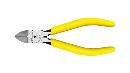 Tsunoda PN-125, Diagonal Cutter for Plastics (5-Inch) Flush Cutter - size: 5-Inch