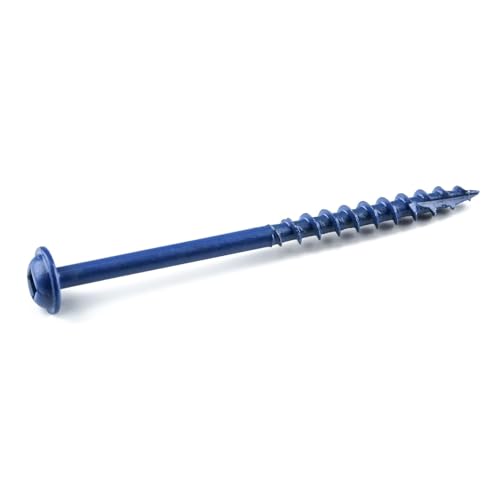 Kreg Blue-Kote Pocket-Hole Screws, SML-C250B-50, 50 Count, 2-1/2 Inch