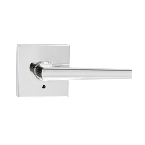 Delaney Kira Privacy (Bed/Bath) Door Lever Right-Hand Polished Chrome - color: Polished Chrome