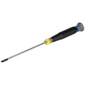 Klein Tools 6254 Mini Precision Screwdriver, 1/8-Inch Slotted, Features Cushion-Grip Handle, Rotating Cap, Color Coded Ring, 4-Inch Shank - style: 1/8-Inch Slotted