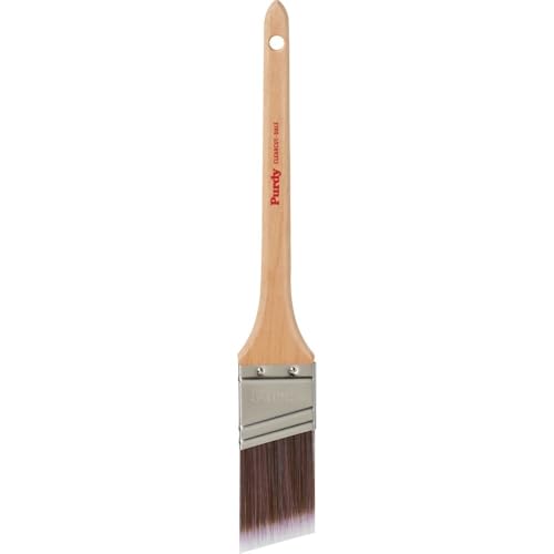 Purdy 144080115 Clearcut Series Dale Angular Trim Paint Brush, 1-1/2 inch, Natural
