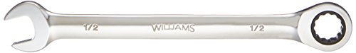 Williams JHW1216NRC Ratcheting Combination Wrench, 1/2-Inch - size: 1/2 Inch (1 Piece)