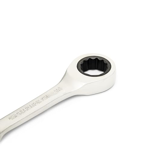 GEARWRENCH 13mm 90-Tooth 12 Point Stubby Combination Ratcheting Wrench | 86843 - style: 13mm