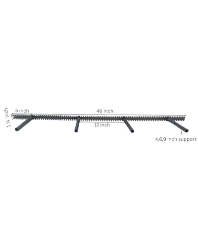 Floating Shelf Brackets - Sheppard Brackets - Easy Install - Heavy Duty (46 inch Build Kit) - size: 46 inch with Build Kit