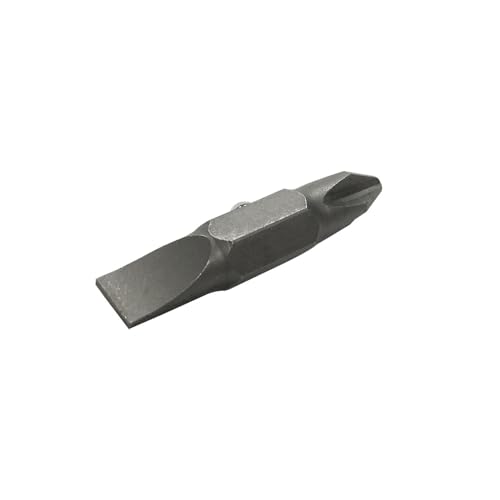 Klein Tools 32483 Bit for 11-in-1 and 10-in-1 Klein Screwdriver Nut Driver, #2 Phillips, 1/4-Inch Slotted - size: Pack of 1, style: #2 Phillips, 1/4" Slotted