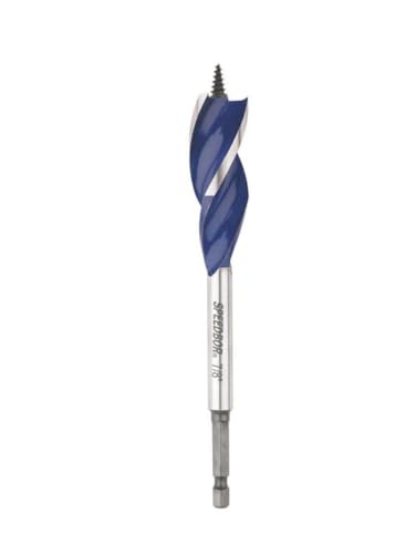 IRWIN SPEEDBOR Tri Flute Wood Drill Bit 7/8" X 6"(3041005) - size: Pack of 1, style: 7/8-Inch Bit