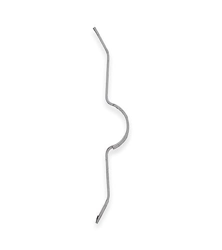Conduit Cable Support Clip to Ceiling Wire, Threaded Rod & Flanges. Heavy Duty Spring Steel Clip 50 Pack - size: 50 Pack