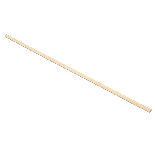 Dowel Rods Wood Sticks Wooden Dowel Rods 3/8 x 24 Inch Unfinished Hardwood Sticks for Crafts and DIYers 25 Pieces by Woodpeckers - size: 3/8" x 24" Dowels