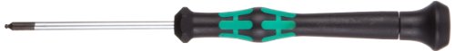 Wera 05118098002 Kraftform Micro 2052 Ballhead Hexagon Electronics Precision Screwdriver, 1/16" Head, 60mm Blade Length - size: Ballhead Hexagon 1/16" Head, 60mm Blade